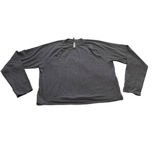 Skims New Vintage Long Sleeve T Shirt Top Ash 2X NWT